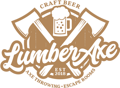 Axe Throwing, Escape Rooms, Craft Beer - Graphic Design (413x326)