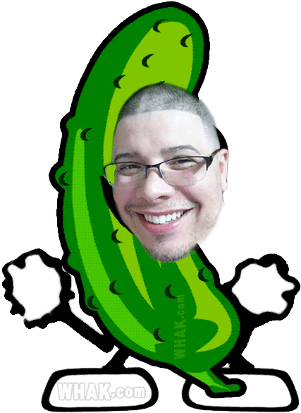 Gfycat Url - Dancing Pickle Rick Gif (724x734)