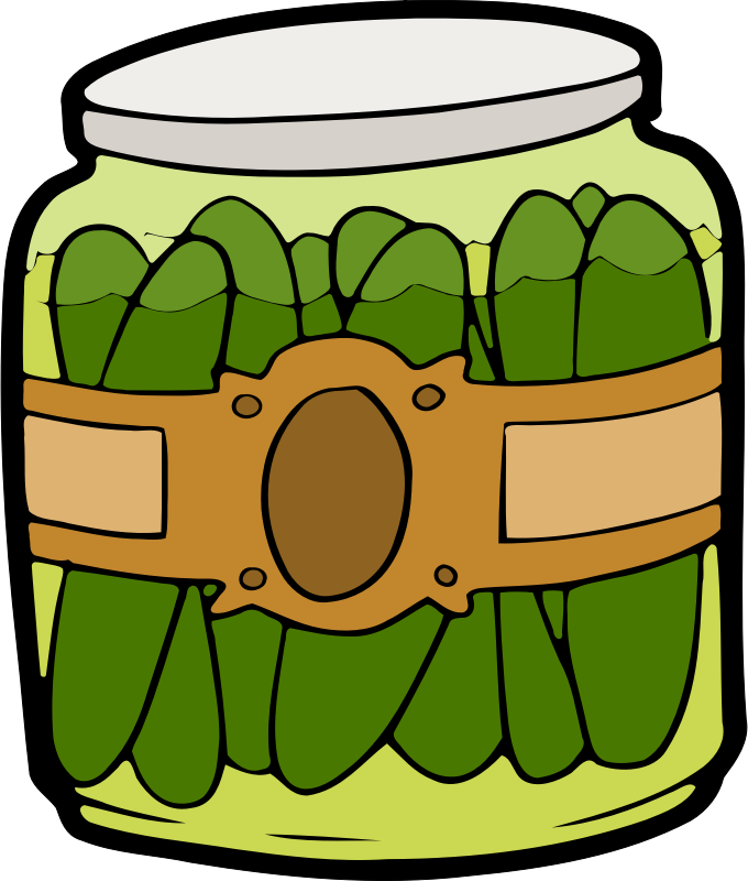 Pickle Clipart Pickled - Pickles Clipart (680x800)