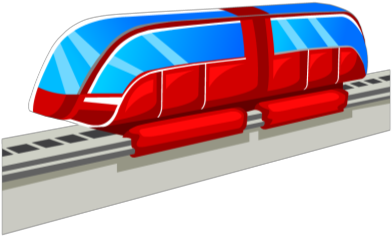 Maglev Train - Maglev Train Clip Art (420x288)