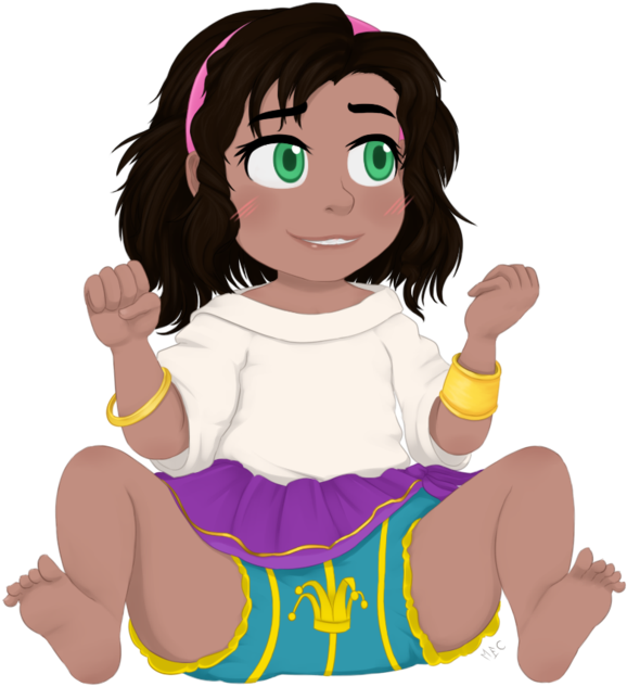 The Cutie Of Notre Dame By Mentalcrash - Age Regression Illness Deviantart (695x1149)