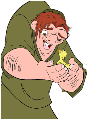 The Hunchback Of Notre - Clipart Quasimodo (306x414)