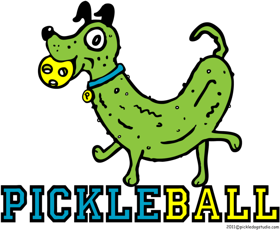Walking Pickles Cliparts Walking Pickles Cliparts Walking - Pickleball (1024x1024)