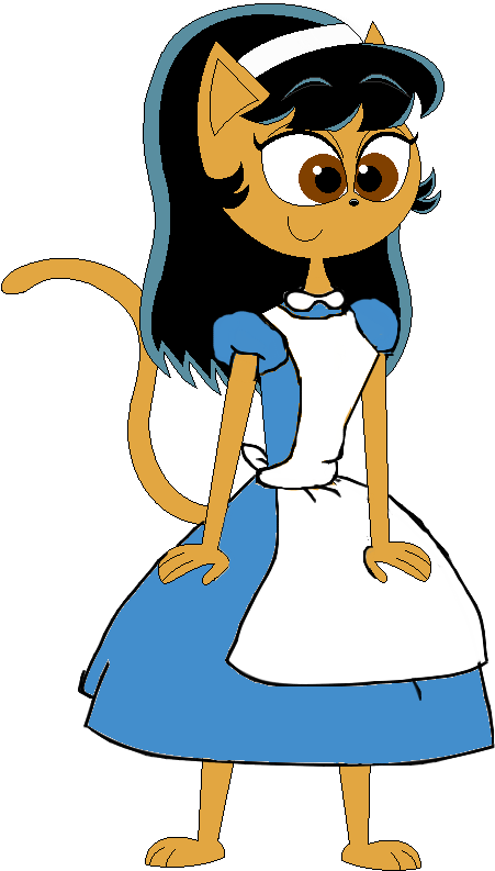 Deviantart Socks Cartoon Alice Cute - Dress (490x872)