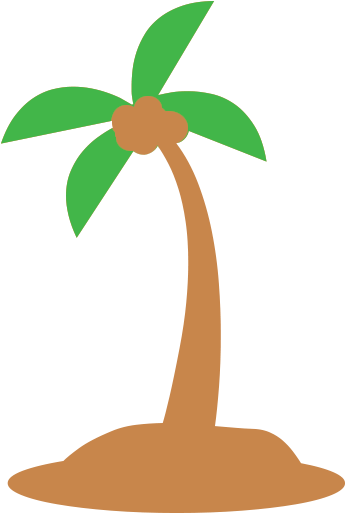 Emoji Clipart Palm Tree - Facebook Palm Tree Emoji (512x512)