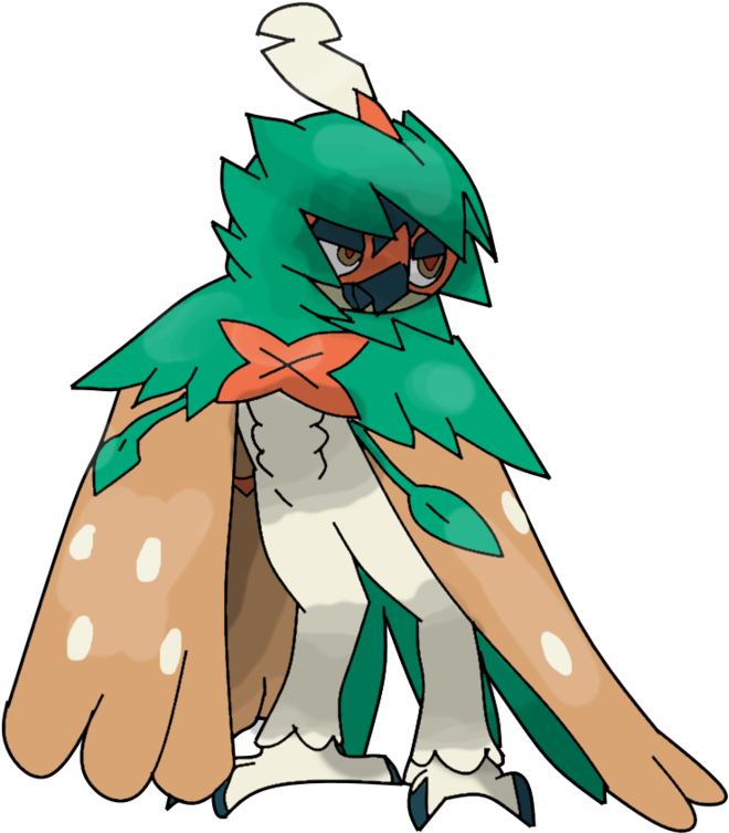 Decidueye Pokemon Fan Fiction Images Pokemon Images - Decidueye Incineroar (894x894)
