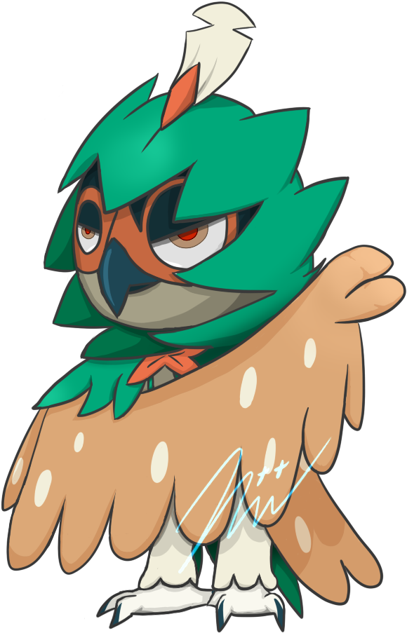 Decidueye Chibi 11/17/16 By Timetwoduel - Chibi (600x950)