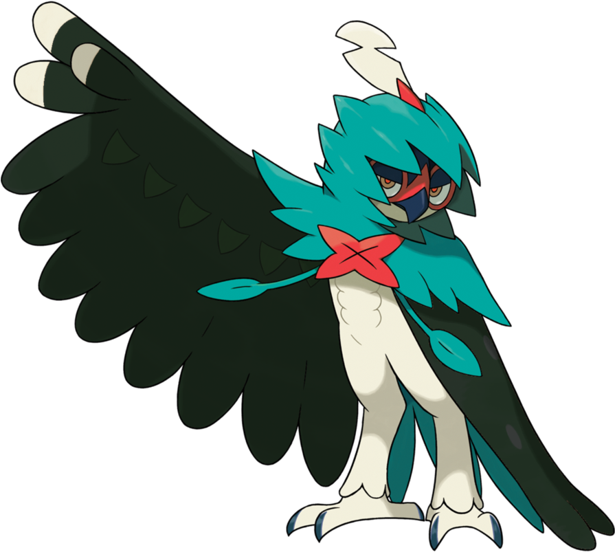 003 Shiny Decidueye By Llugarugan - Pokemon Sun And Moon Shiny Decidueye (894x894)