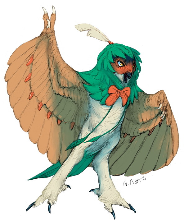 Decidueye By Tashcrow - Pokemon Decidueye Realistic (706x750)