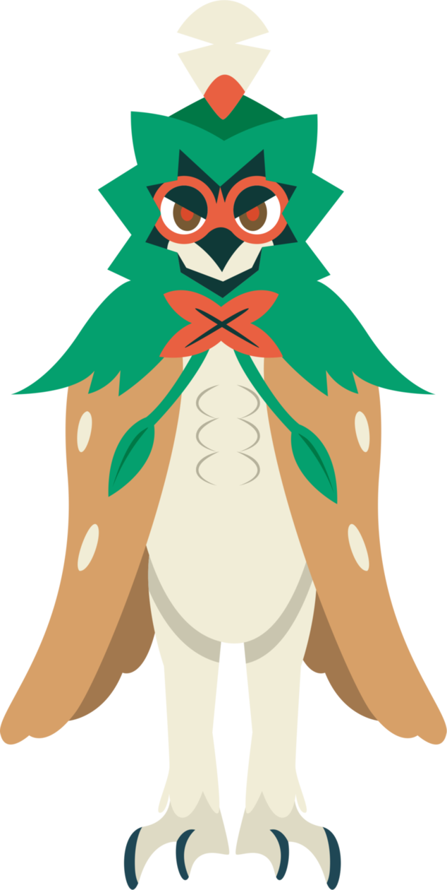 Decidueye By Alexalan - Decidueye Pokemon (634x1260)
