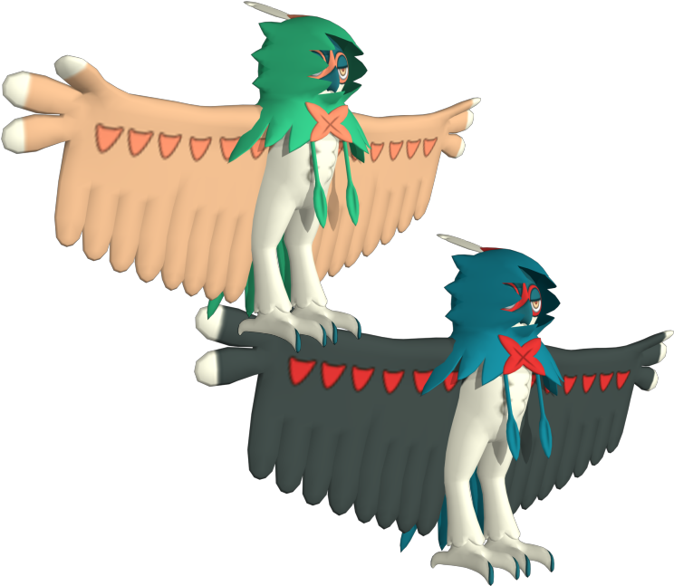 Download Zip Archive - Pokemon Sun And Moon Decidueye Drawing (750x650)