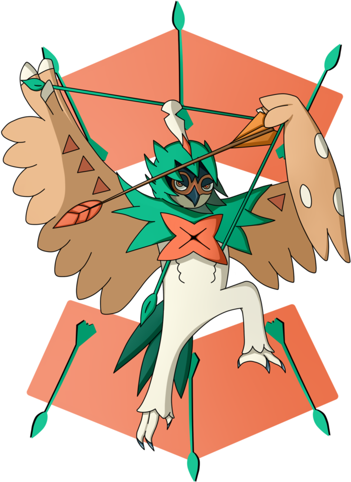 Decidueye By Mariok9 - Decidueye Eyes (762x1048)