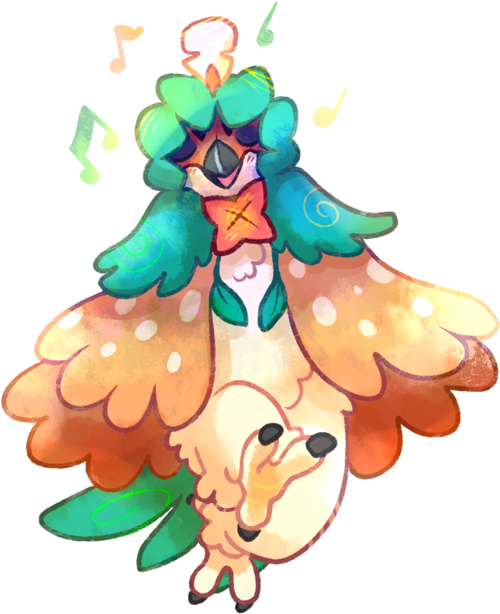 Decidueye By Melnathea - Pokemon Decidueye Cute (800x925)