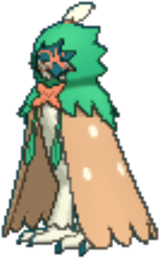 Decidueye [pokémon] - Pokemon Decidueye Sprite Gif (420x420)
