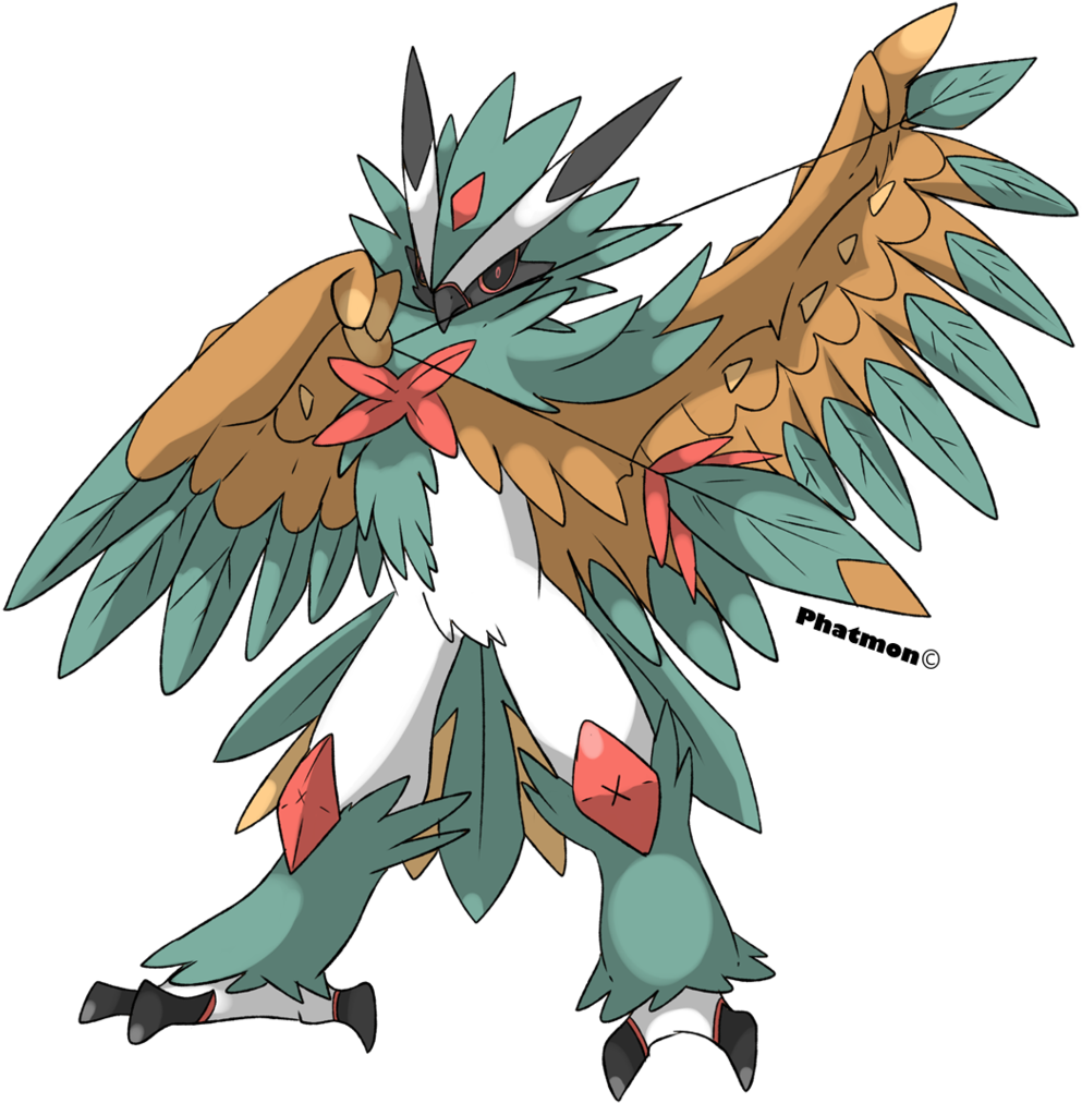 Mega Decidueye By Phatmon Mega Decidueye By Phatmon - Mega Decidueye (1024x1024)