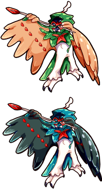 Pokemon Sun And Moon Shiny Decidueye Decidueye Pokemon - Pokémon Sun And Moon (278x436)