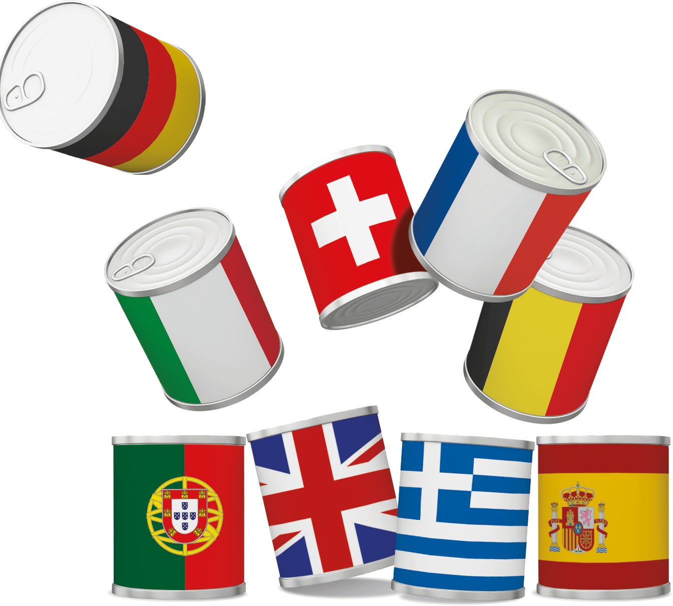 Illustration - European Jokes - Portugal Flag (1344x1210)