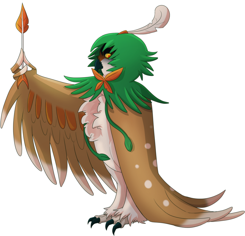 Decidueye By Mary-hurricane - Decidueye Peluche (892x896)