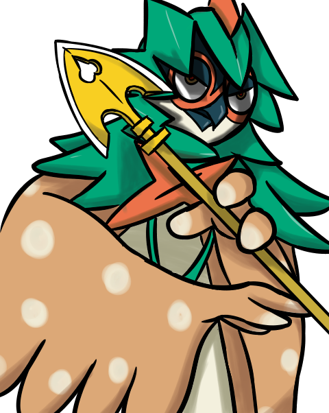 Black Sabbath Decidueye By Aninedyte - Decidueye Jojo (480x602)