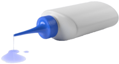 Leaking Glue Tube - Plastic Bottle (400x400)