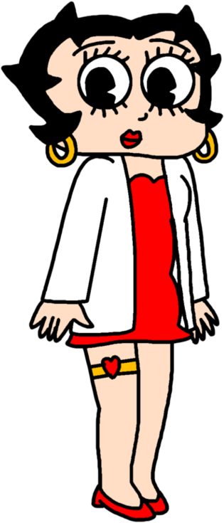 Betty Boop As Scientist By Marcospower1996 - Cartoon (974x820)