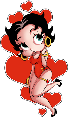 Art Clip Baby Betty Boop - Betty Boop Image Valentine (400x400)