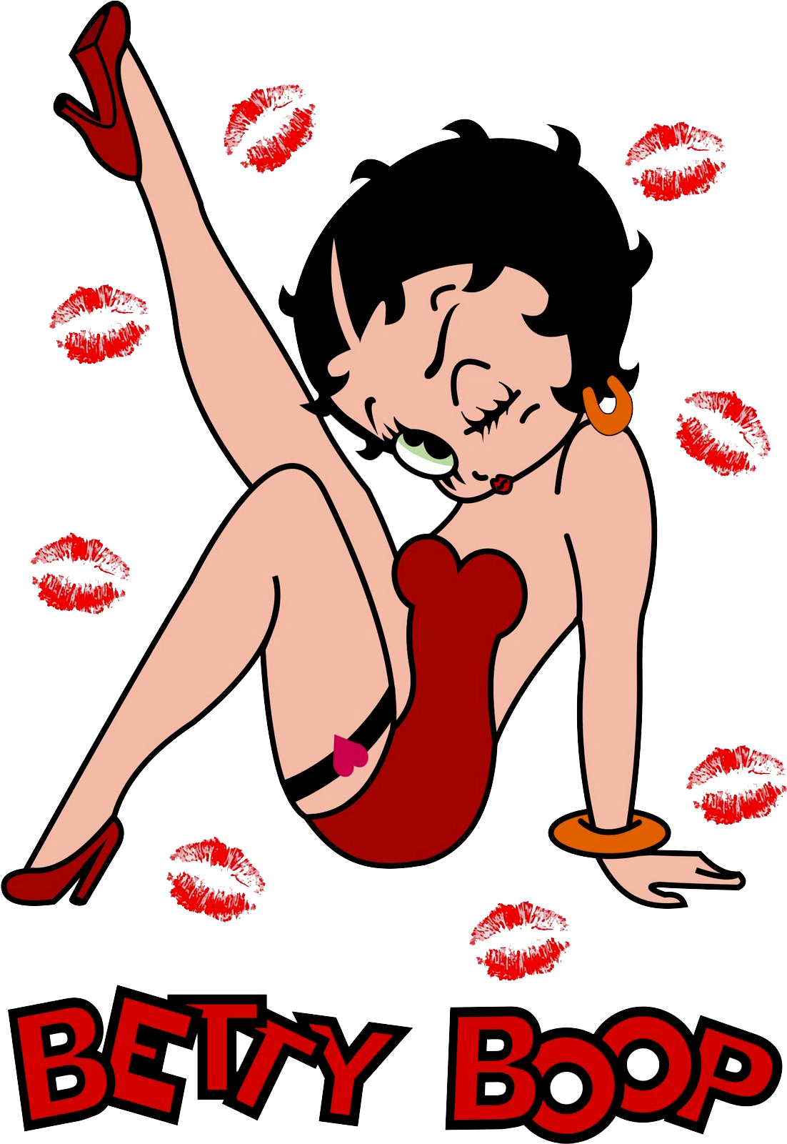 Betty Boop Em Png - Betty Boop (1587x1600)