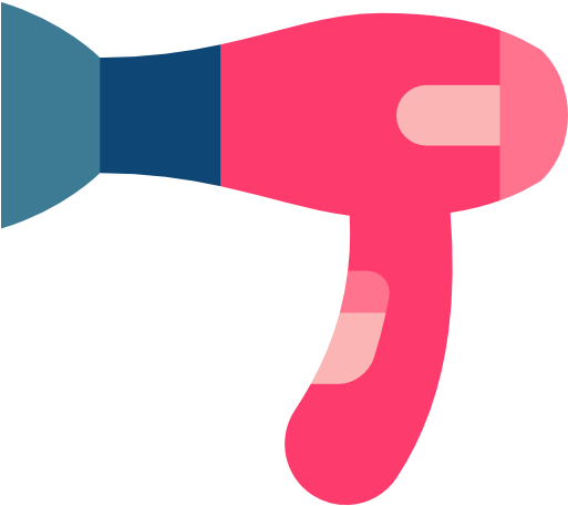 Hair Dryer Icon Png (512x512)
