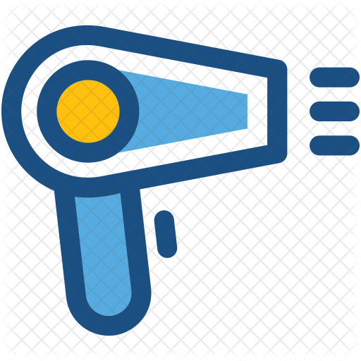 Hair Dryer Icon - Revolver (512x512)