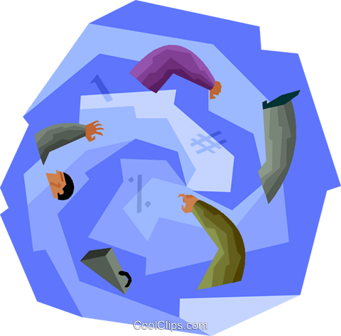 Business Concepts, Caught In A Whirlpool Royalty Free - Chaos Theory (480x473)