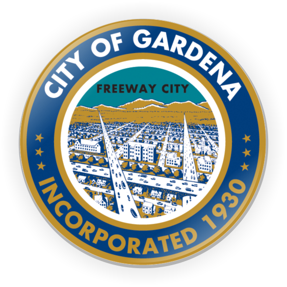 Important Election Information For Registered Voters - City Of Gardena Logo (563x563)