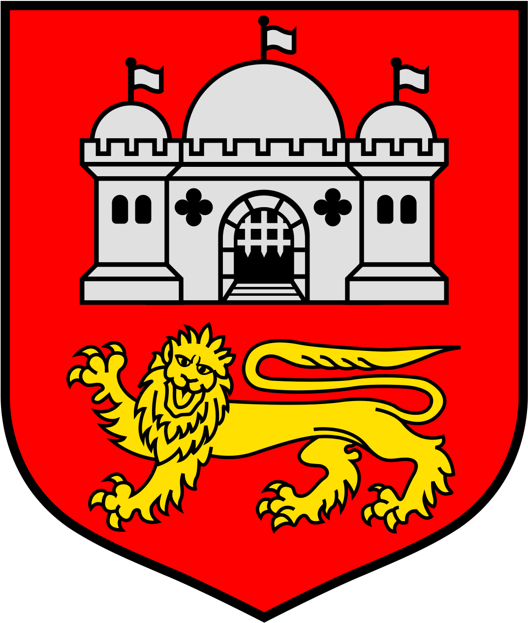 Hiding Clipart City Council - Norwich Coat Of Arms (1200x1336)