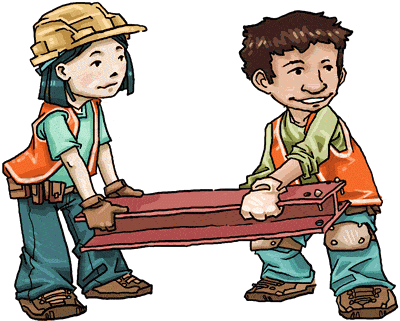 Awesome Children Helping Clipart Pictures Of Children - Work Clipart (400x321)