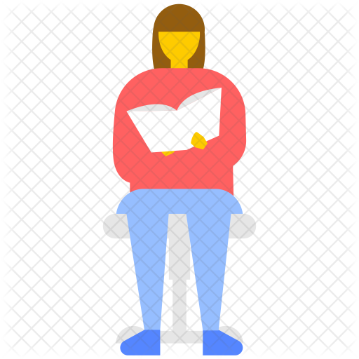 Book Reading Icon - Reading (512x512)