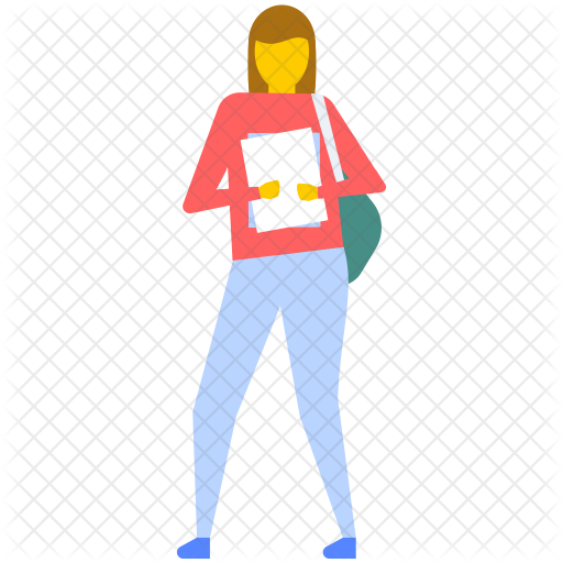 Female Icon - Student (512x512)