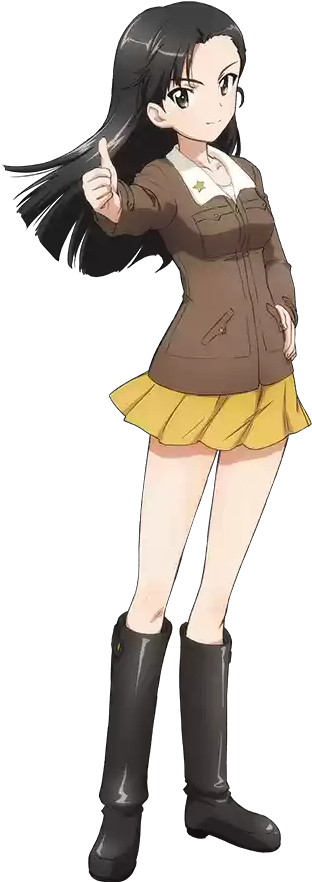 Nishi - Girls Und Panzer Kinuyo Nishi (384x960)