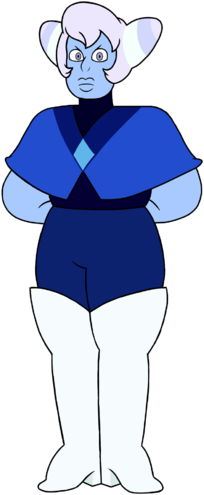 Sugar Cubes Clipart - Steven Universe Holly Blue Agate (270x499)