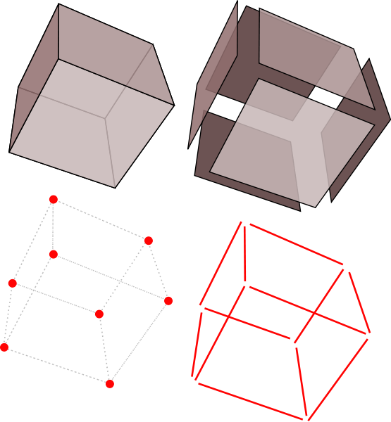 Cube Png Clip Arts - Cubos Geometries (555x600)