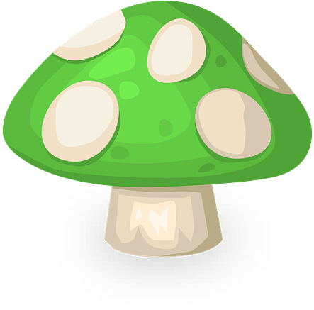 เห็ด การ์ตูน Png (640x591)