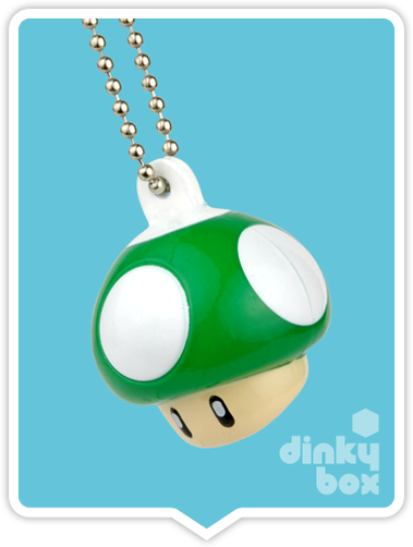 Open Gashapon Ball Nintendo / Bandai Super Mario Bros - Locket (379x502)