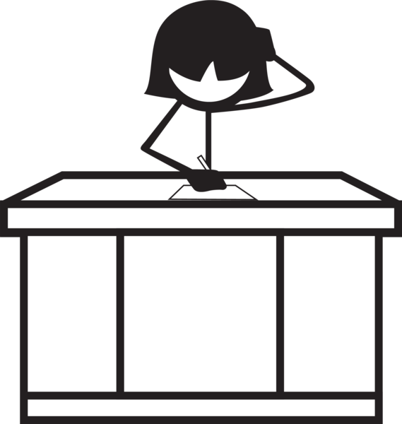 Stick Figures - Drawing (569x600)