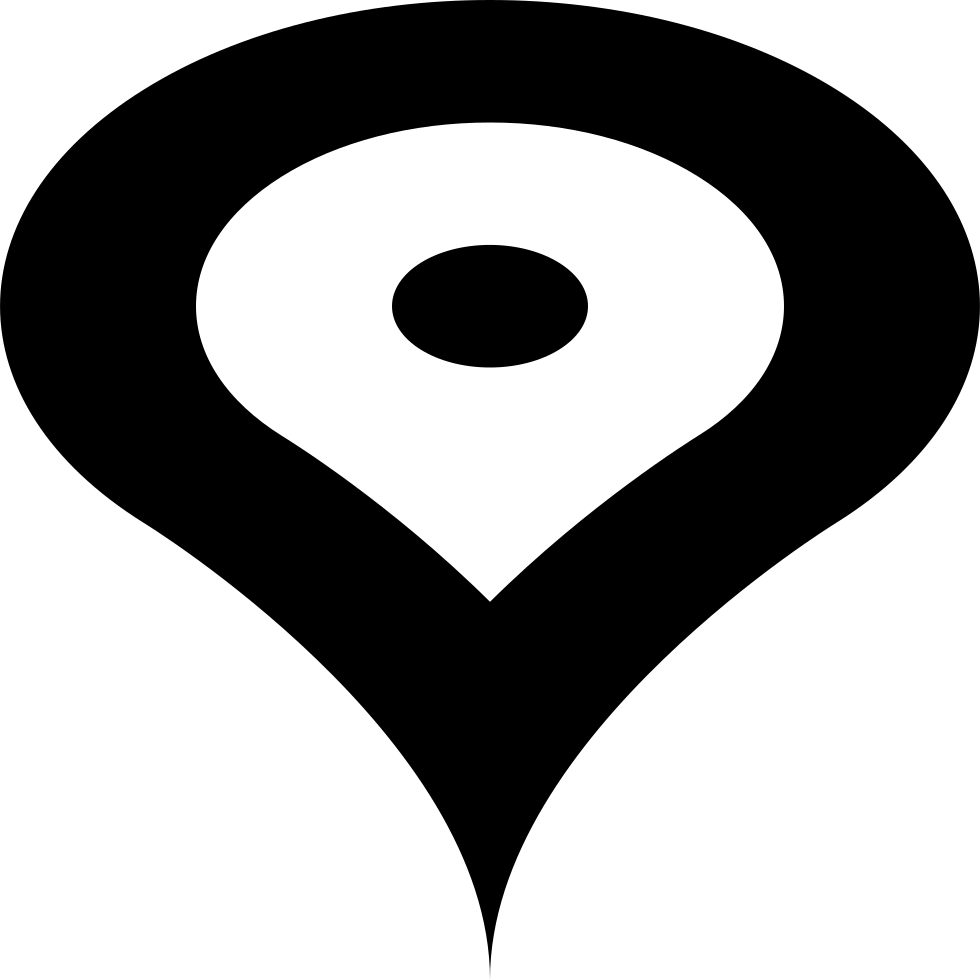 Map Pin Stroke Comments - Map (980x980)