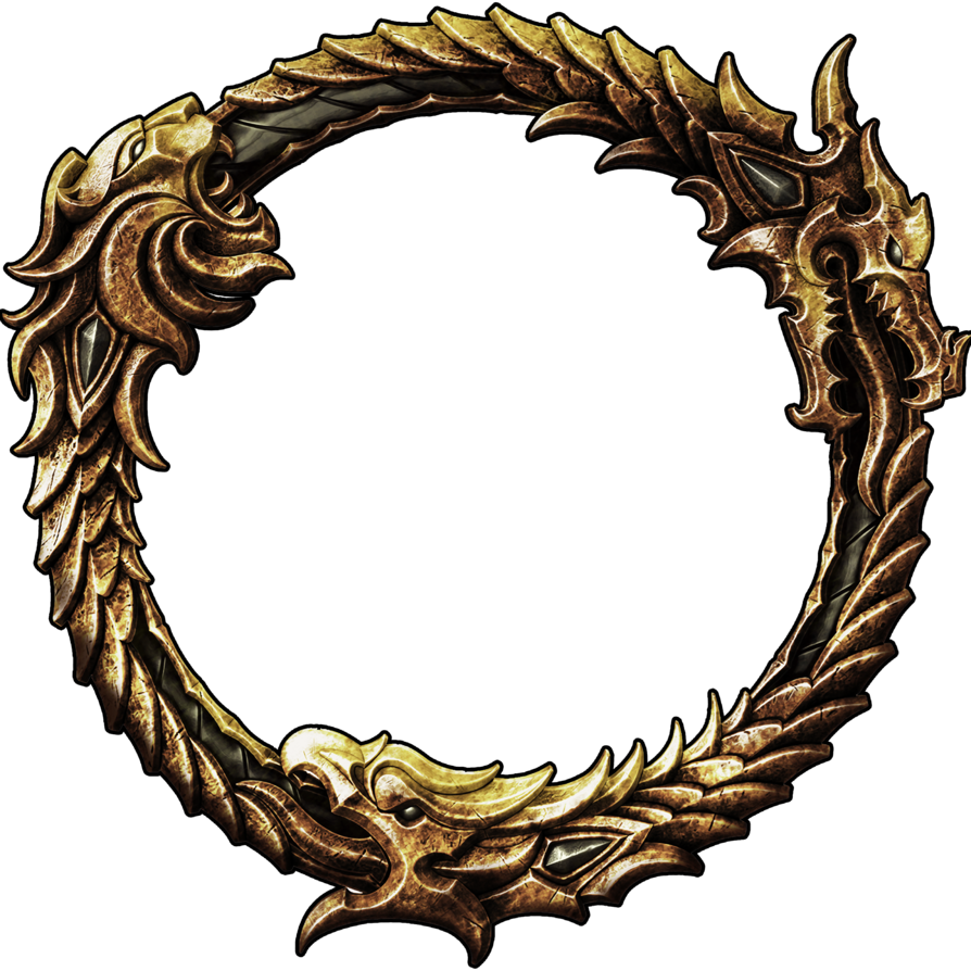 The Elder Scrolls Online Ouroboros Logo 2 By Llexandro - Elder Scrolls Online Icon (894x894)