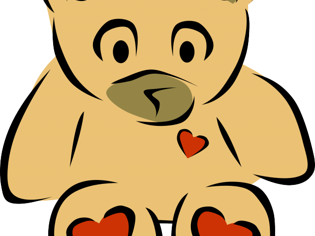 Living Things Cliparts - Teddy Bear Clip Art (640x480)