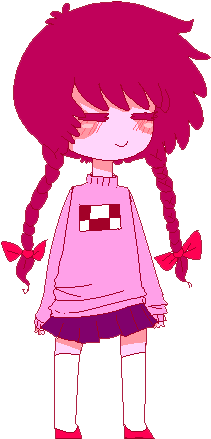 Pixel Art Kawaii Png (308x499)