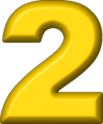 Number 2 Color Yellow (332x400)