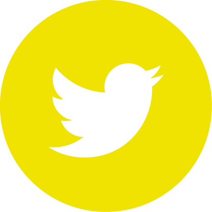 Follow Us - Logo De Twitter En Rojo (417x417)
