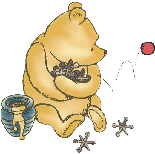 Winnie The Pooh - Classic Winnie The Pooh Clipart (544x532)