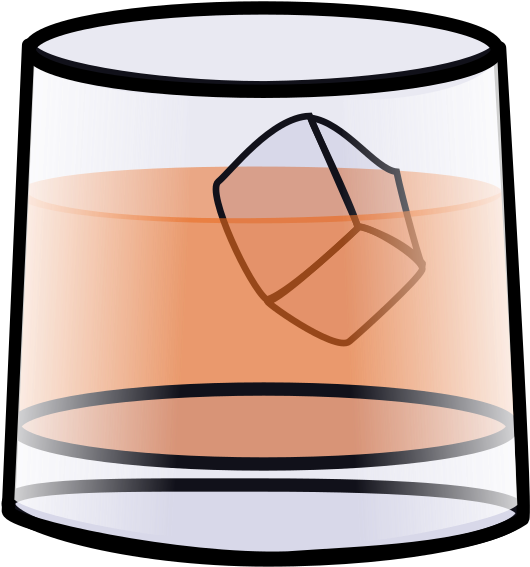 Medium Image - Whisky Glass Oval Ornament (800x800)