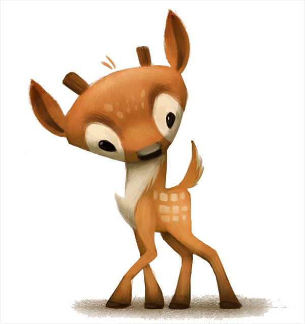 Model Sheet Character Cartoon Illustration - Cartoon Animal Cute 3d Png (600x638)